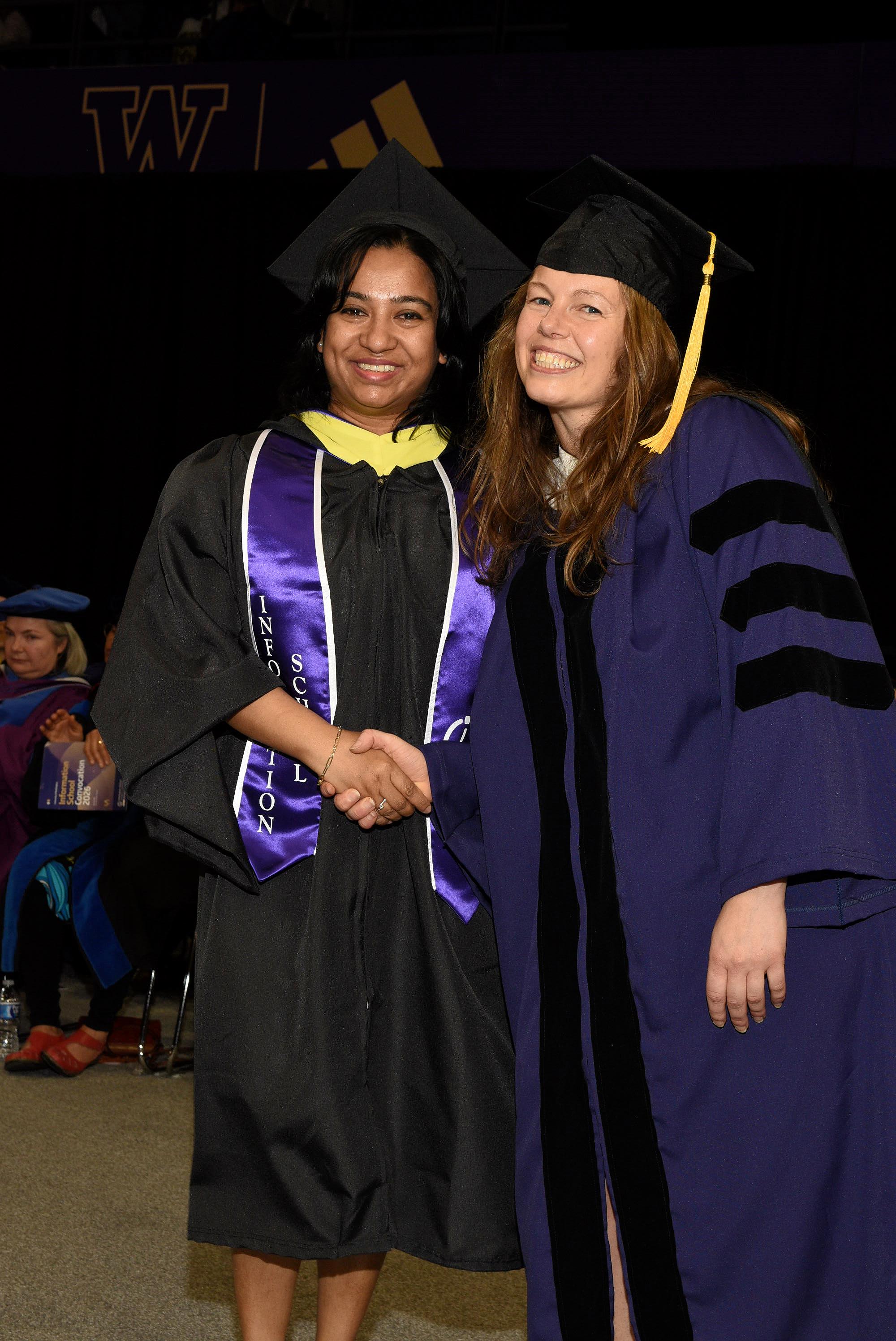 Sunayana Hazarika at University of Washington graduation